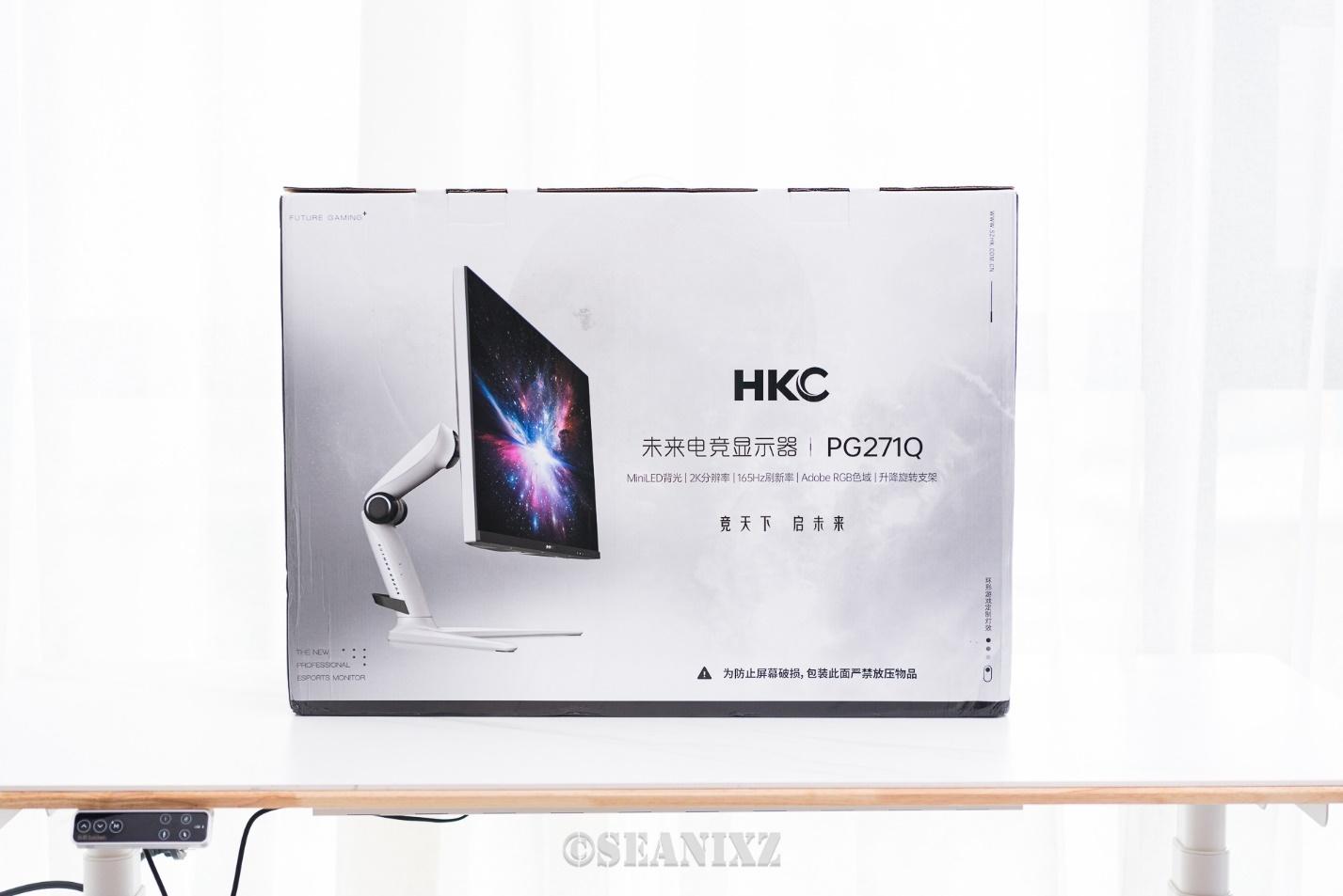 联动优势POS机屏幕校准 HKC PG271Q 2K MiniLED 显示器使用评测